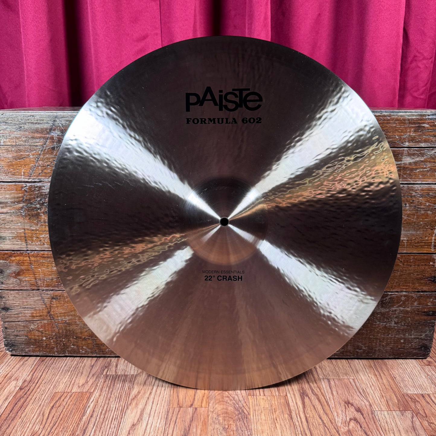 22" Paiste Formula 602 Modern Essentials Crash Cymbal 2500g *Video Demo*