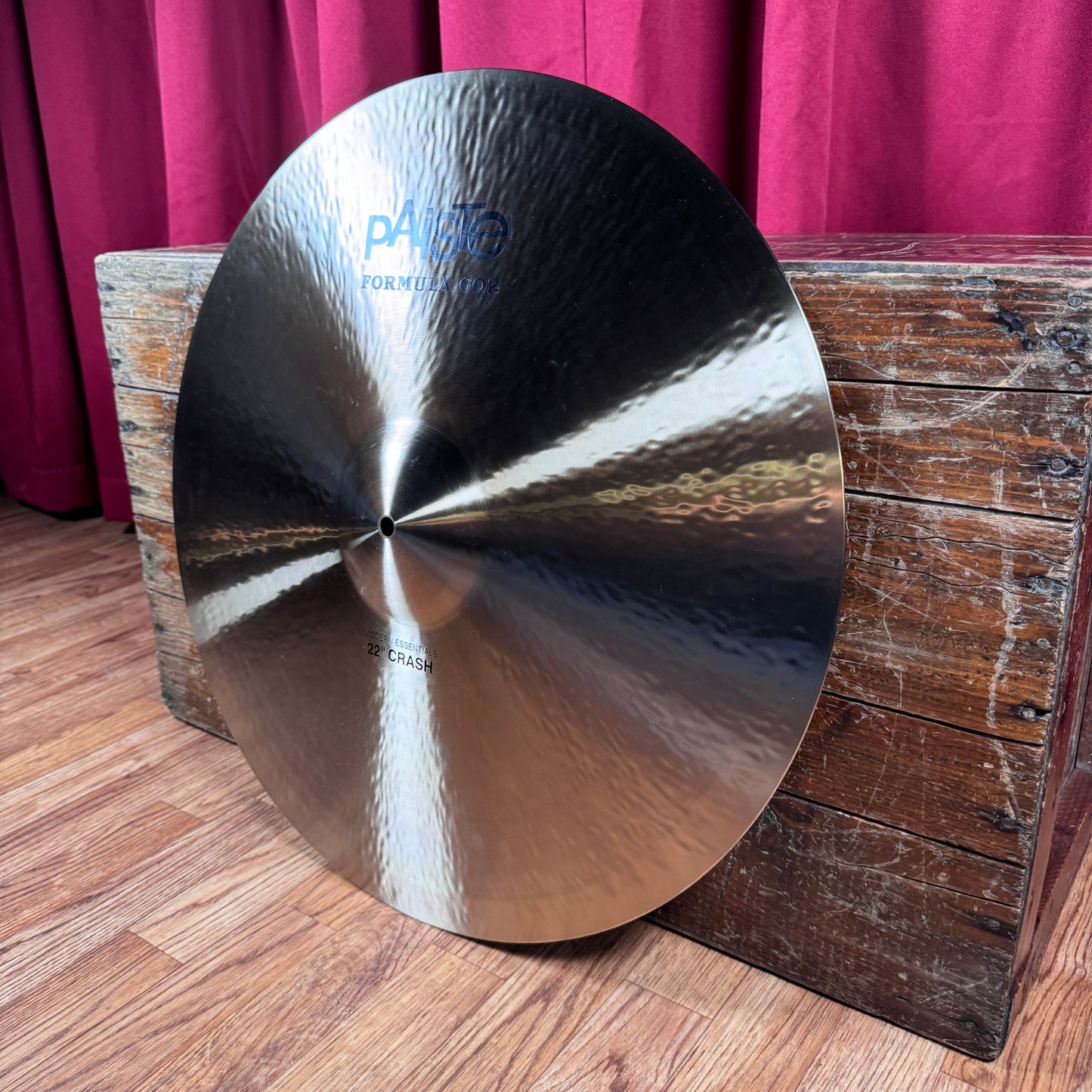 22" Paiste Formula 602 Modern Essentials Crash Cymbal 2500g *Video Demo*