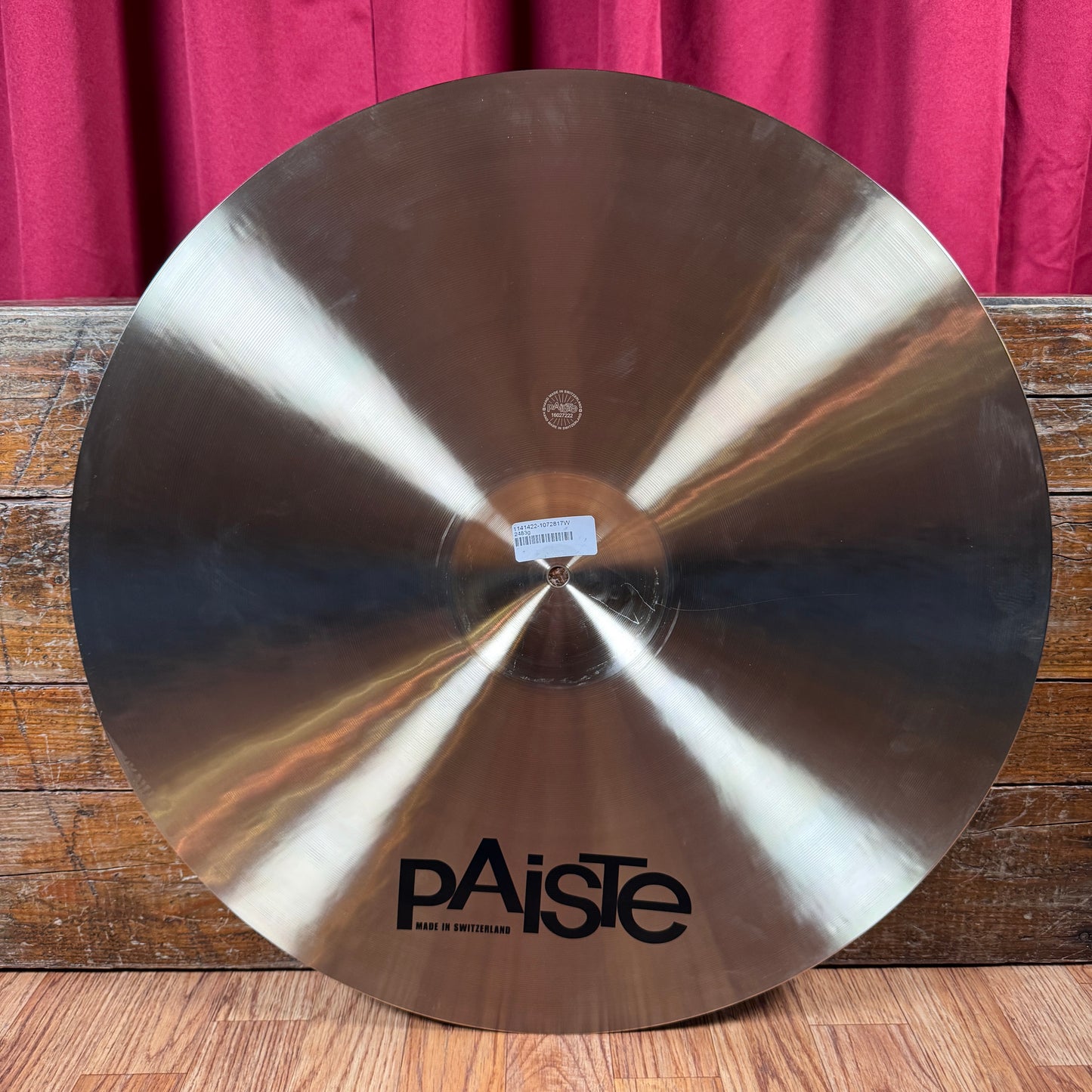 22" Paiste Formula 602 Modern Essentials Crash Cymbal 2500g *Video Demo*