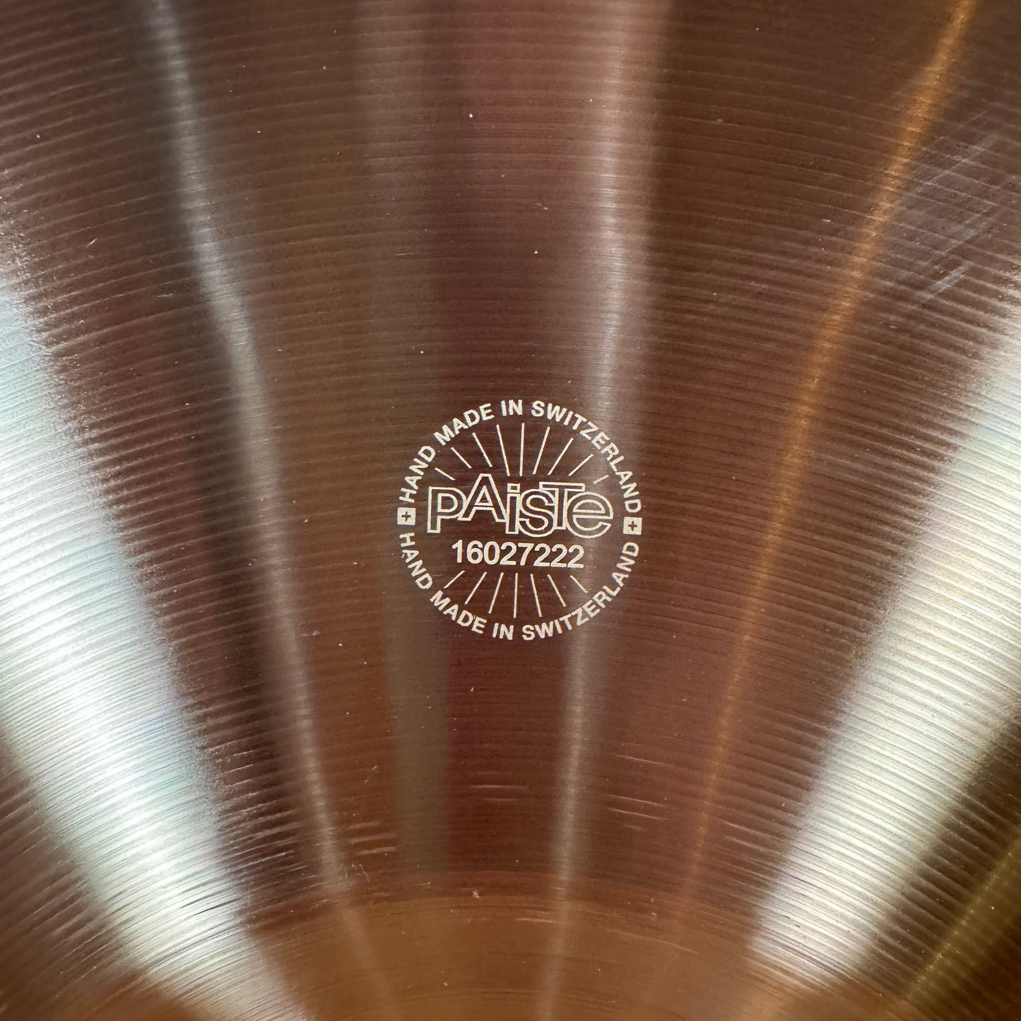 22" Paiste Formula 602 Modern Essentials Crash Cymbal 2500g *Video Demo*