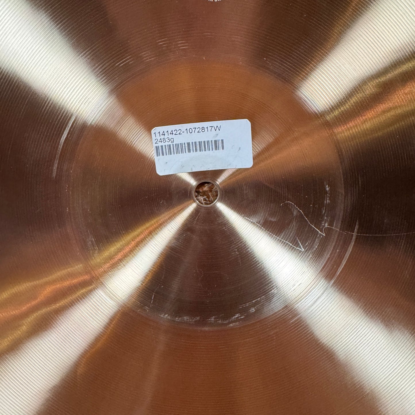 22" Paiste Formula 602 Modern Essentials Crash Cymbal 2500g *Video Demo*