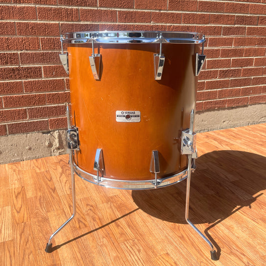 1970s Yamaha 16x16 7000 Series Floor Tom Drum Real Wood FT-716D
