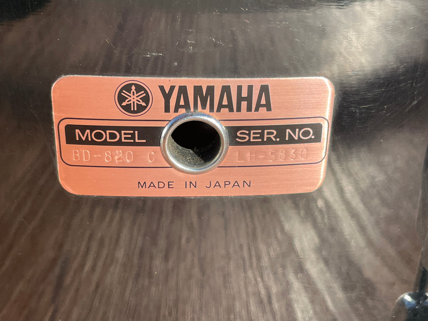 1985 Yamaha 8000 Tour Custom Drum Set 20/10/12/14 Solid Black MIJ