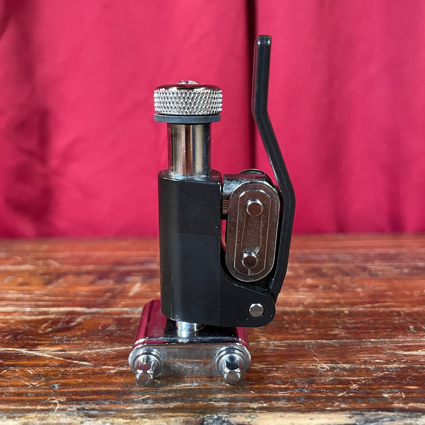 Nickel Drumworks Piston Snare Throw Off Strainer and Butt Plate