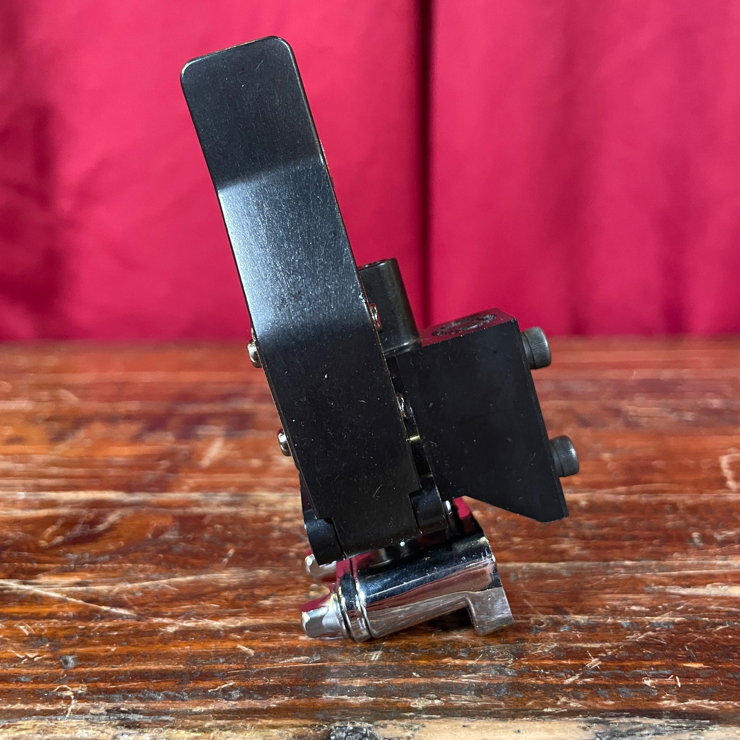 Nickel Drumworks Piston Snare Throw Off Strainer and Butt Plate