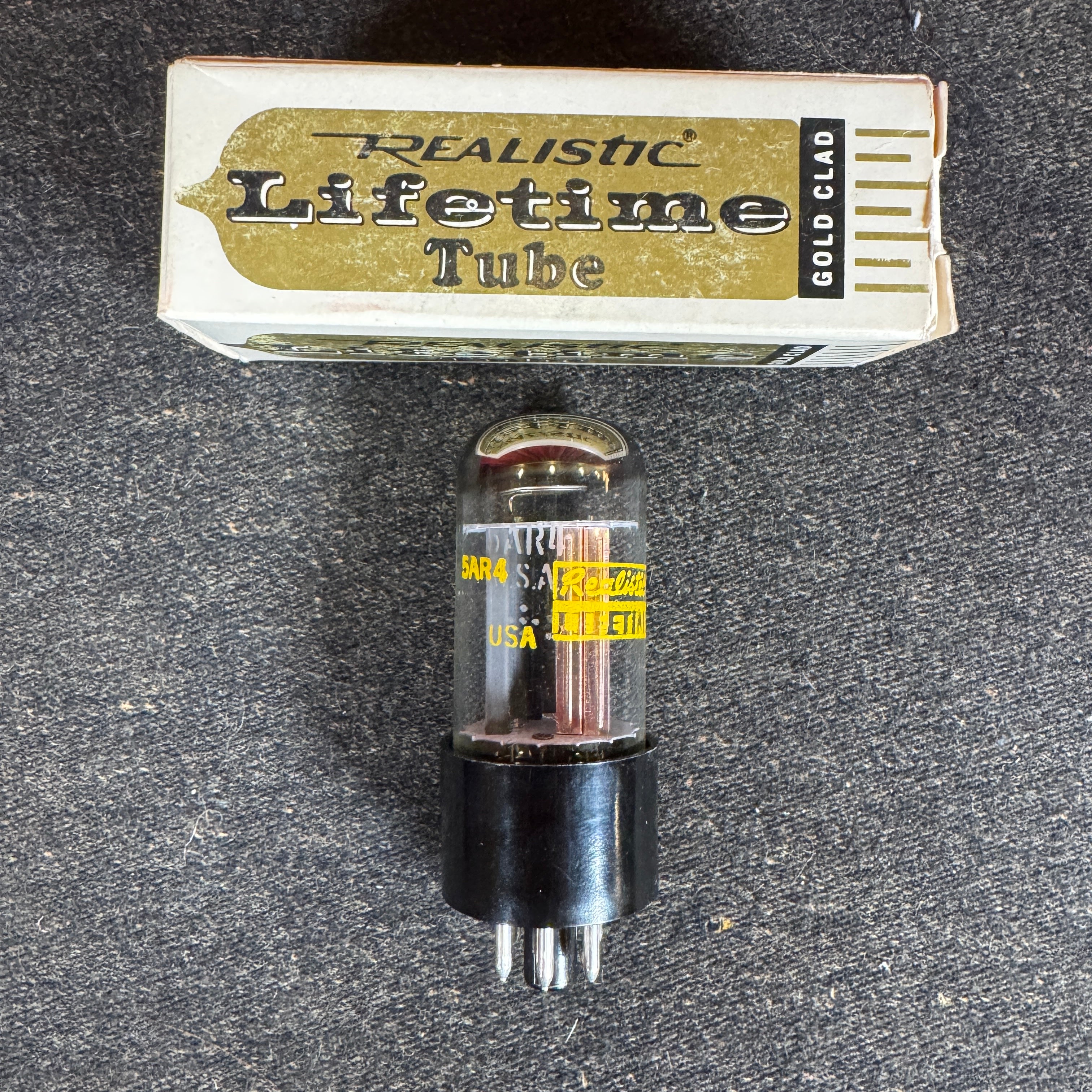 Ge Rectifier Vintage Realistic GE Copper Clad 5AR4 / GZ34 Rectifier Tube Valve Gene ...