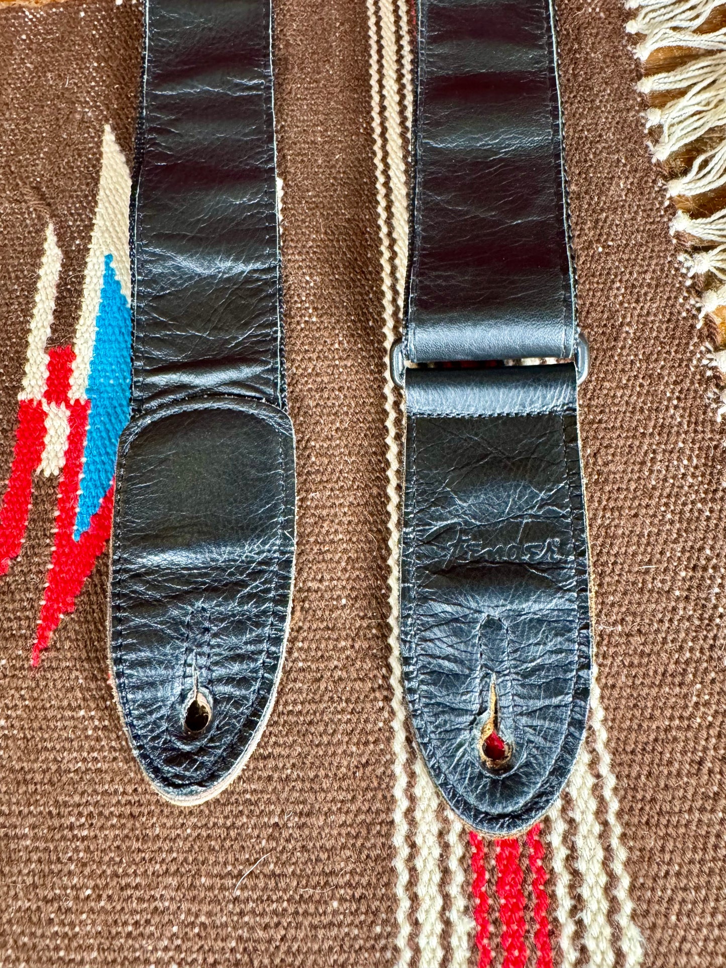 Fender F7GP Guitar Strap Black