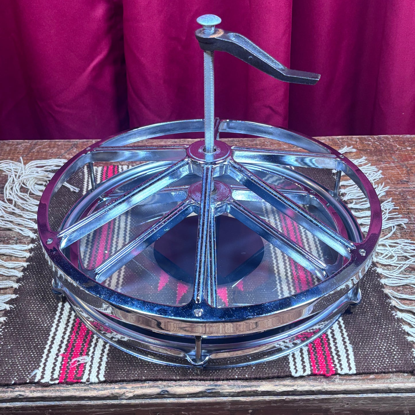 Vintage Remo 12" Roto Tom Drum Chrome RotoTom
