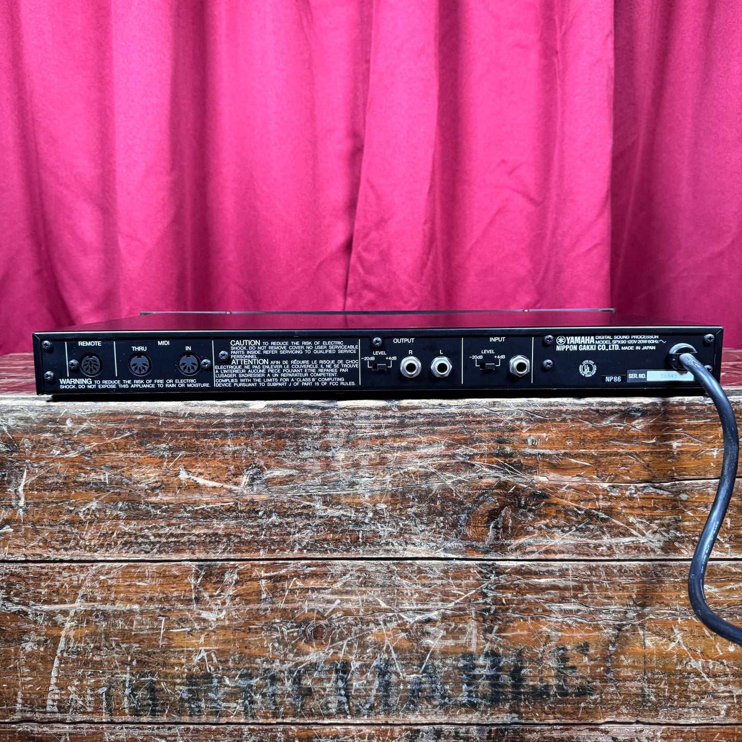 Yamaha SPX90 Multi Effects Rack Processor