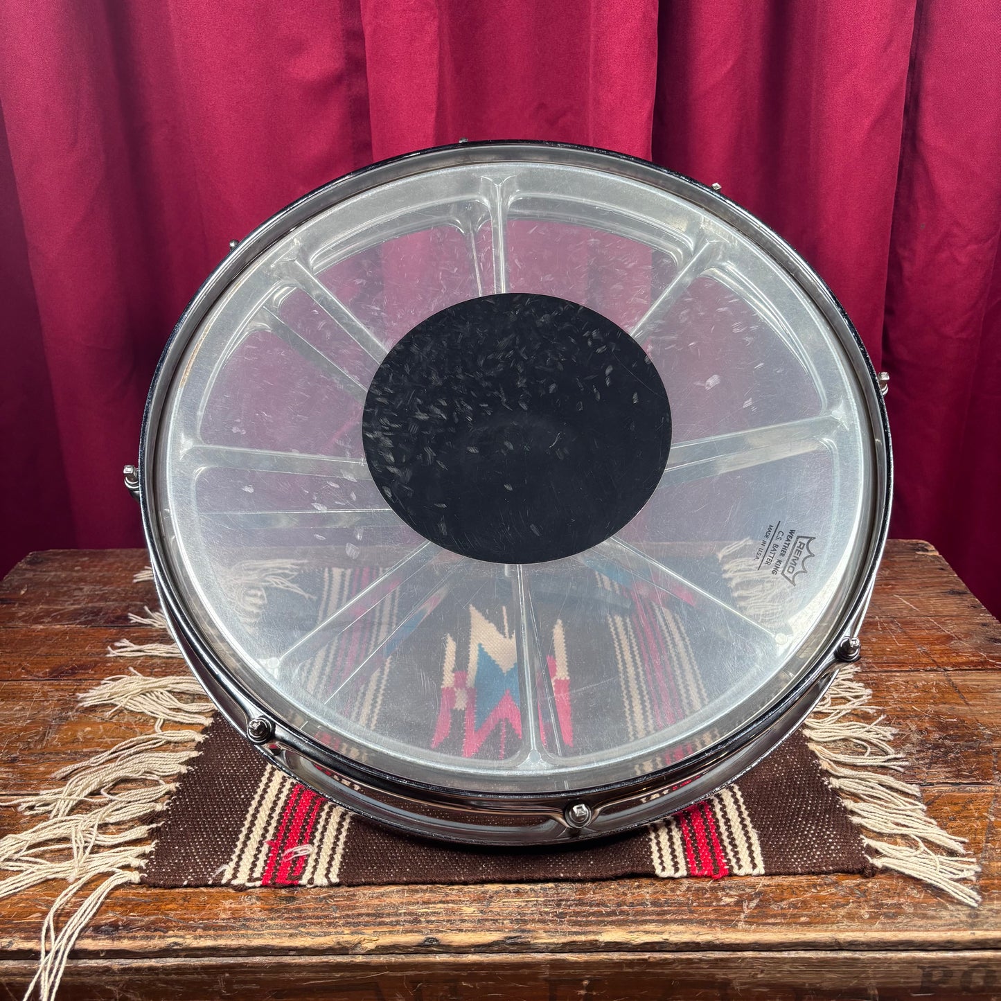 Vintage Remo 16" Roto Tom Drum Chrome RotoTom