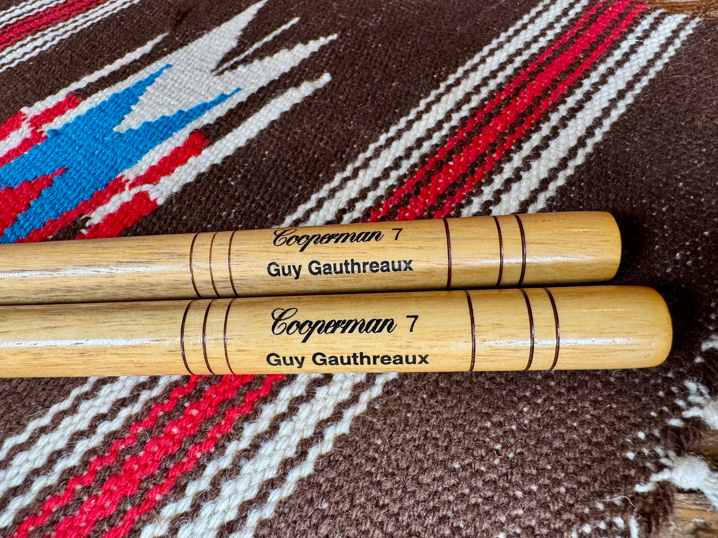 Cooperman Guy Gauthreaux Model 7 Persimmon Concert Snare Drumstick Pair