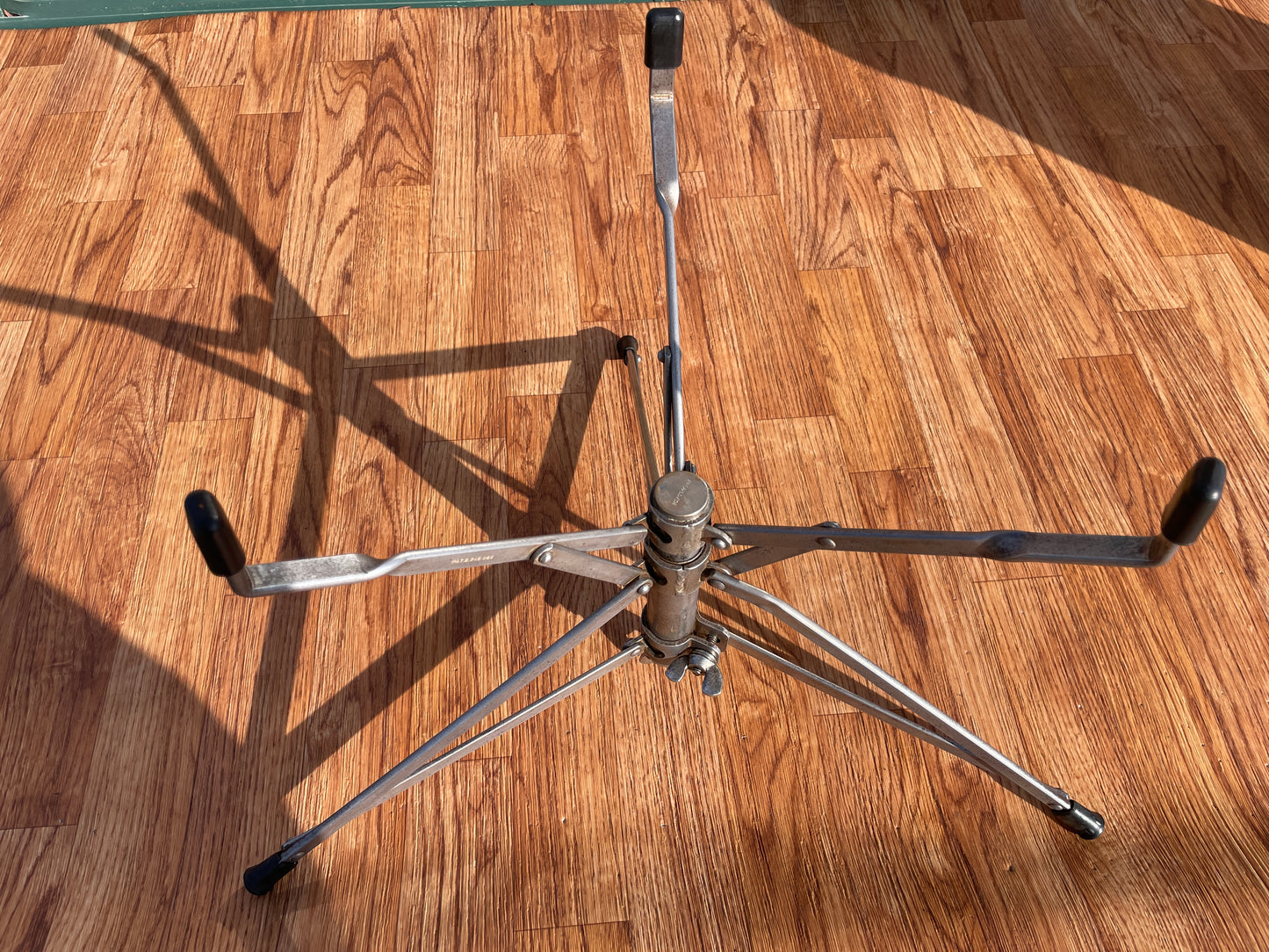 1930s Slingerland Barrett Deems 12x14 Radio King Tom Drum White Marine Pearl w/ Stand