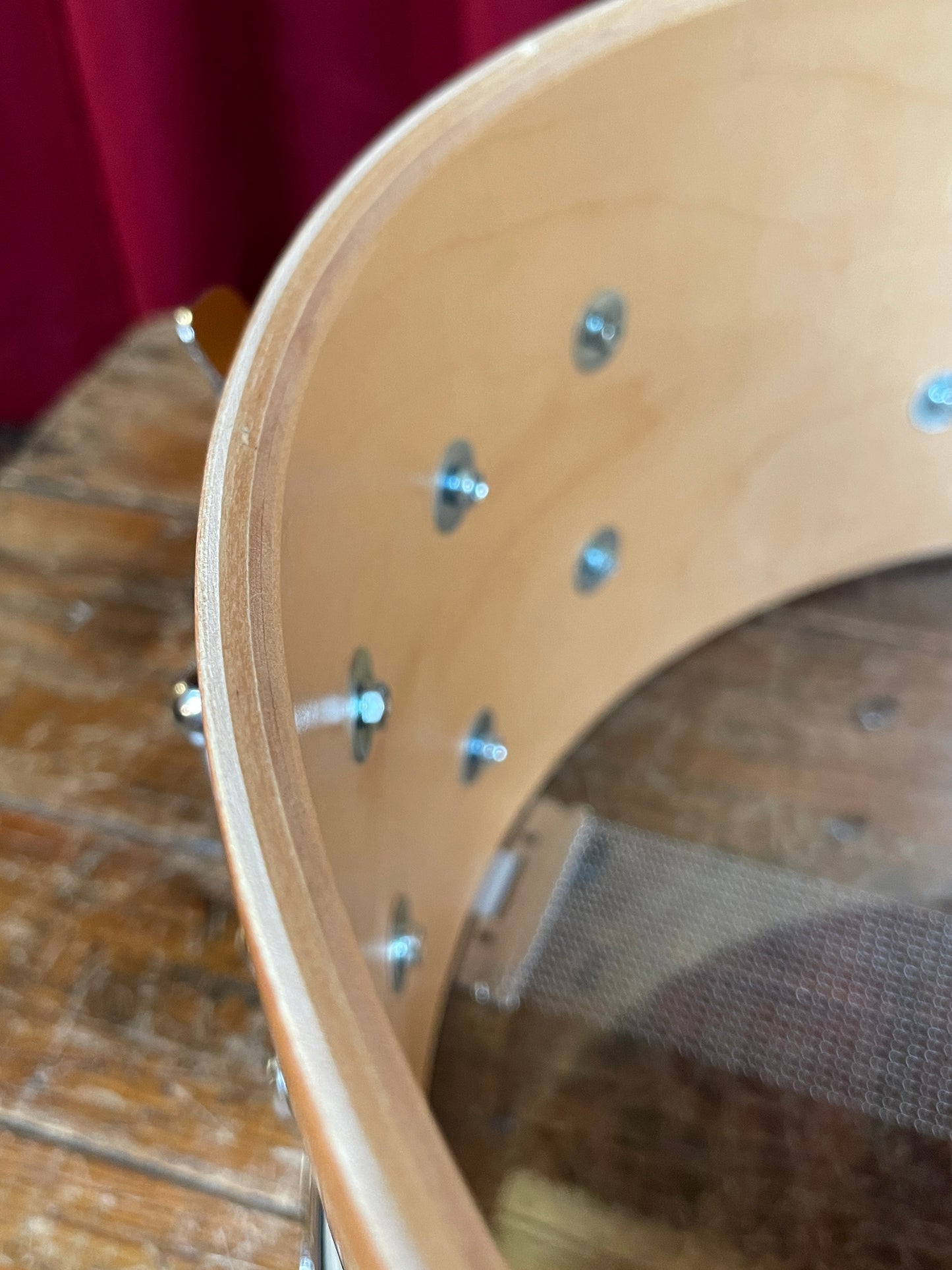 2003 Ludwig Classic Maple Exotic 6.5x14 Santos Rosewood Prototype Bun E. Carlos Snare Drum