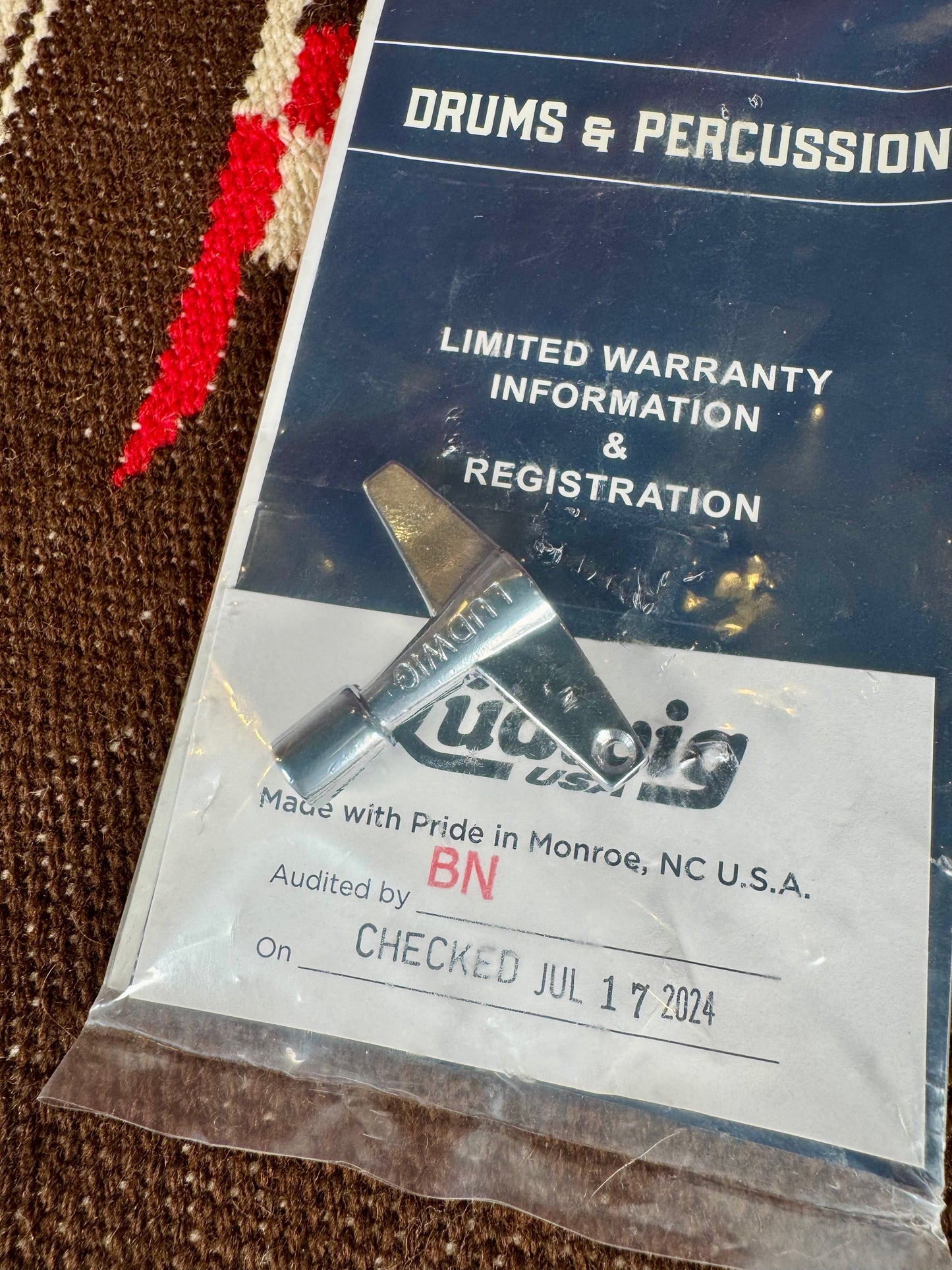 Ludwig 5x14 Acrolite Classic 10-Lug Snare Drum w/ Box LM404C10