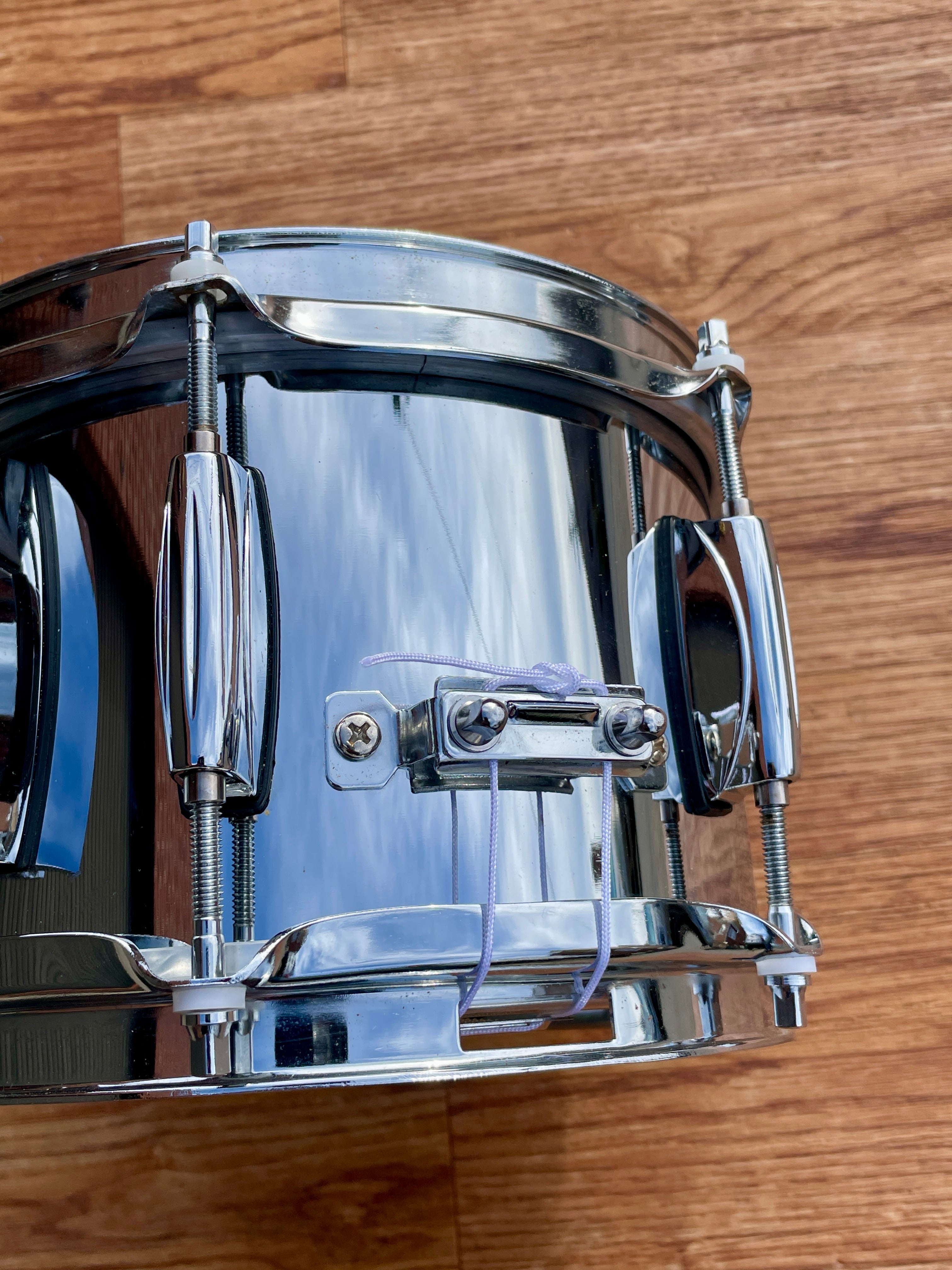 2000s Blackhawk by Gretsch 5.5x8 Mighty Mini Steel Snare Drum S