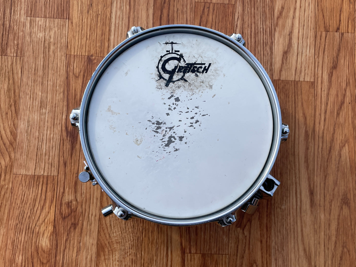 2000s Blackhawk by Gretsch 5.5x8 Mighty Mini Steel Snare Drum S-5508-SST