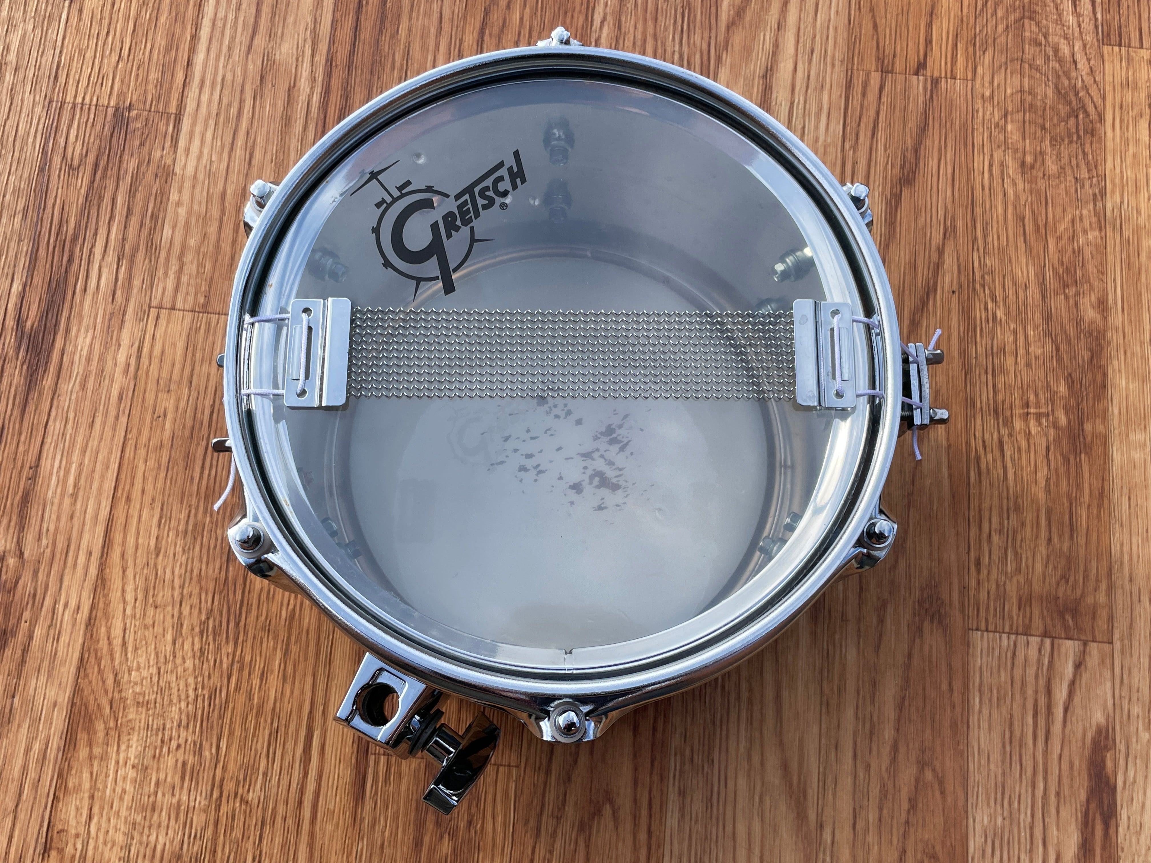 2000s Blackhawk by Gretsch 5.5x8 Mighty Mini Steel Snare Drum S