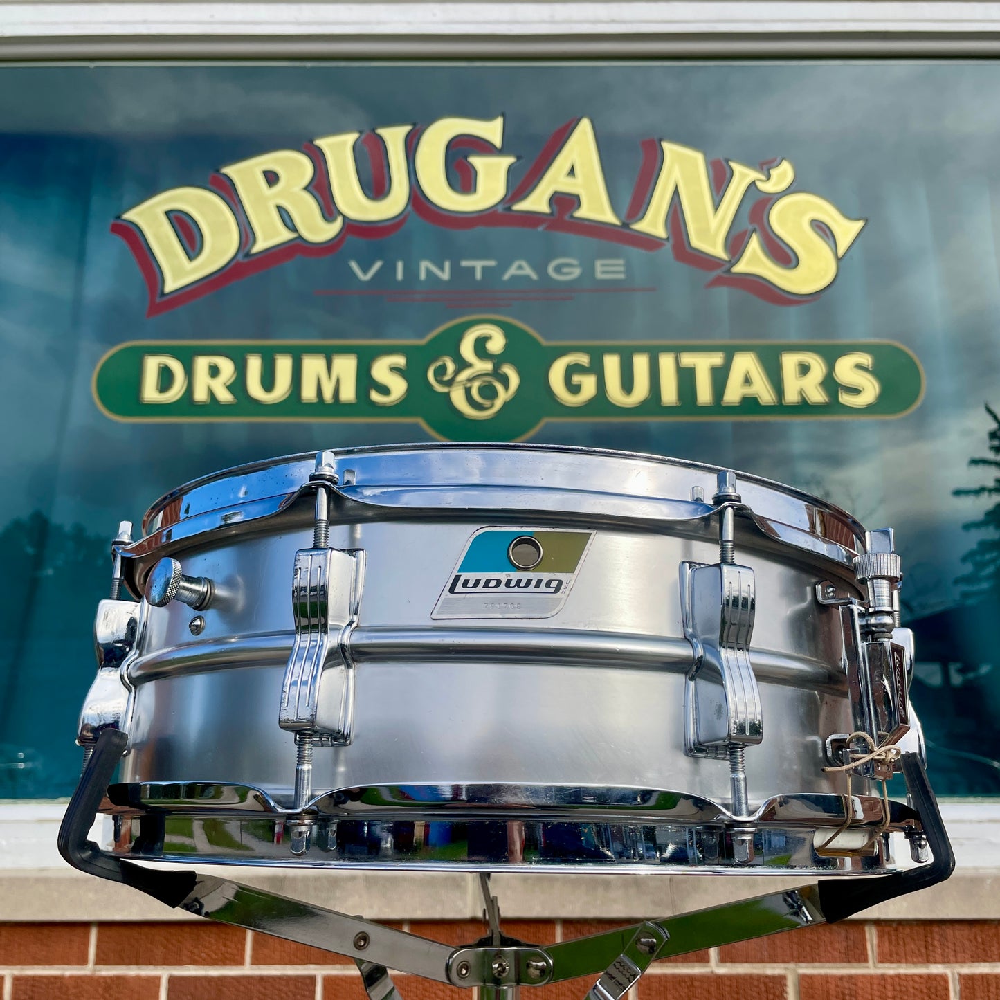 1970 Ludwig 5x14 Acrolite No. 404 Snare Drum