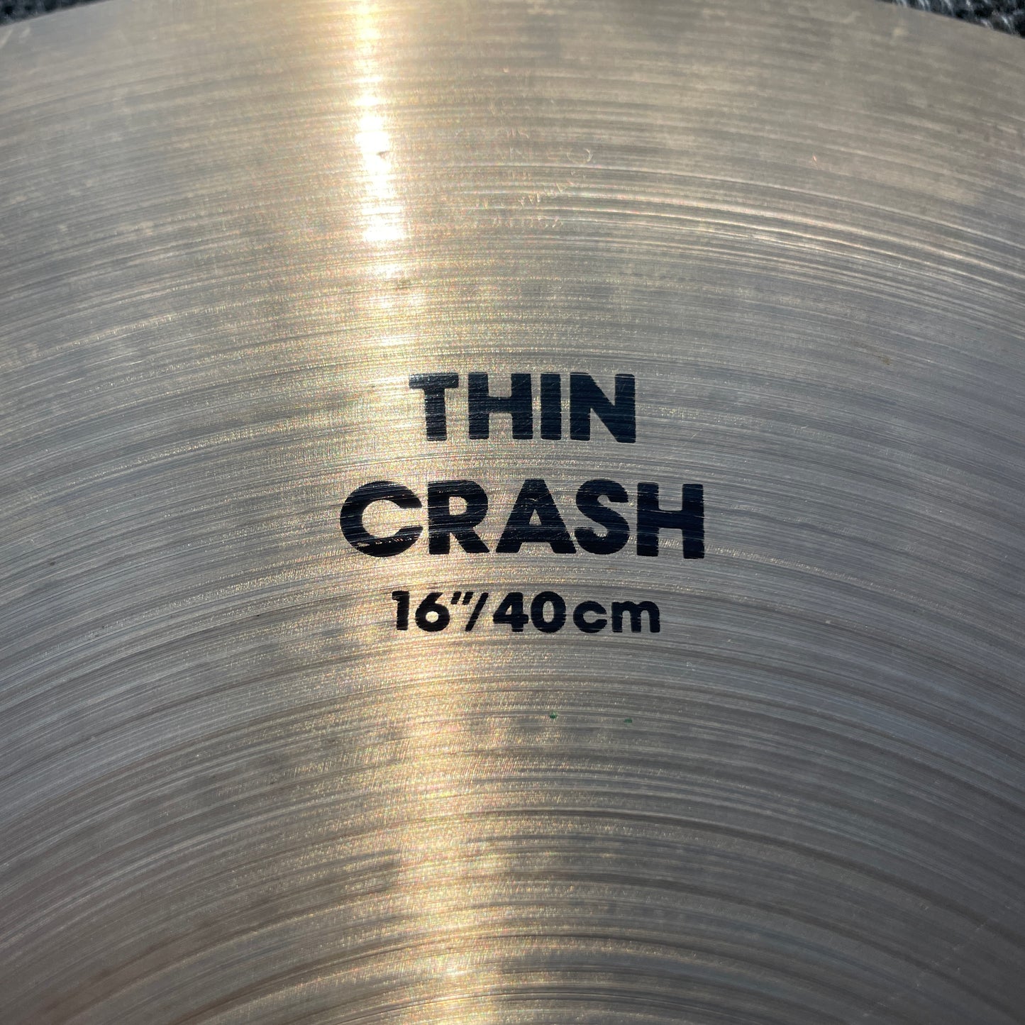 16" Zildjian A 1980s Thin Crash Cymbal 1084g *Video Demo*