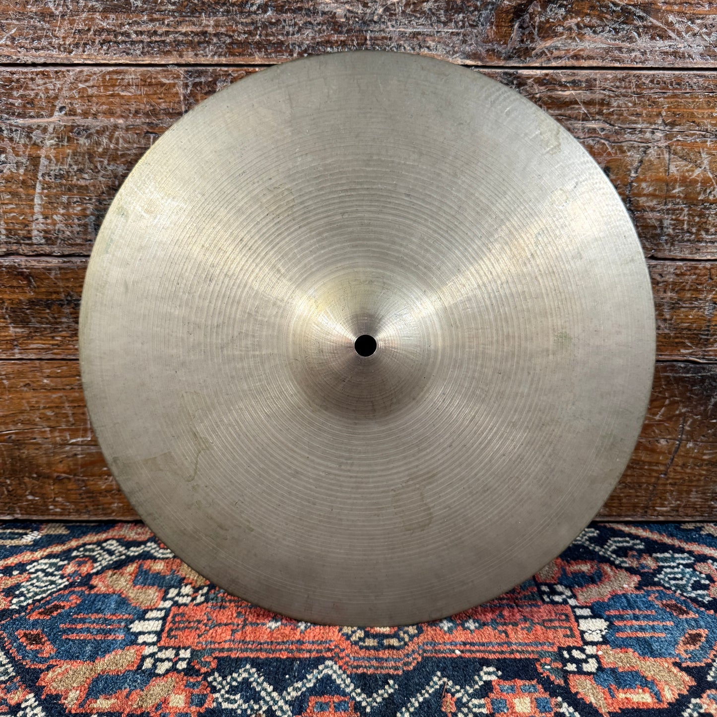 14" Zanchi Vibra 1950s Hi-Hat Cymbal Pair 752g/834g Pre-UFIP Made in Italy *Video Demo*