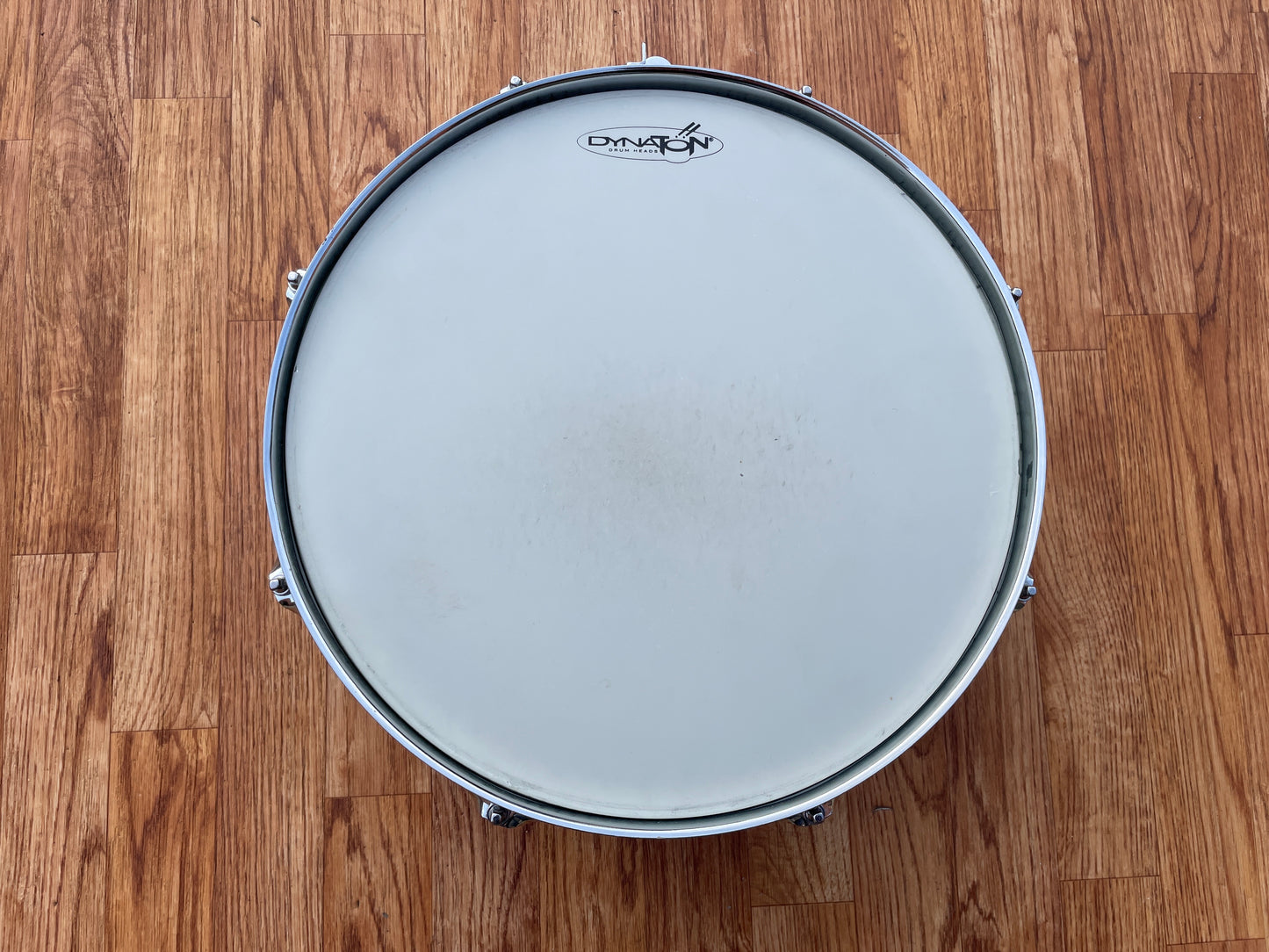 2000s Pearl Standard Steel 5.5x14 Snare Drum Mirror Chrome SS1455