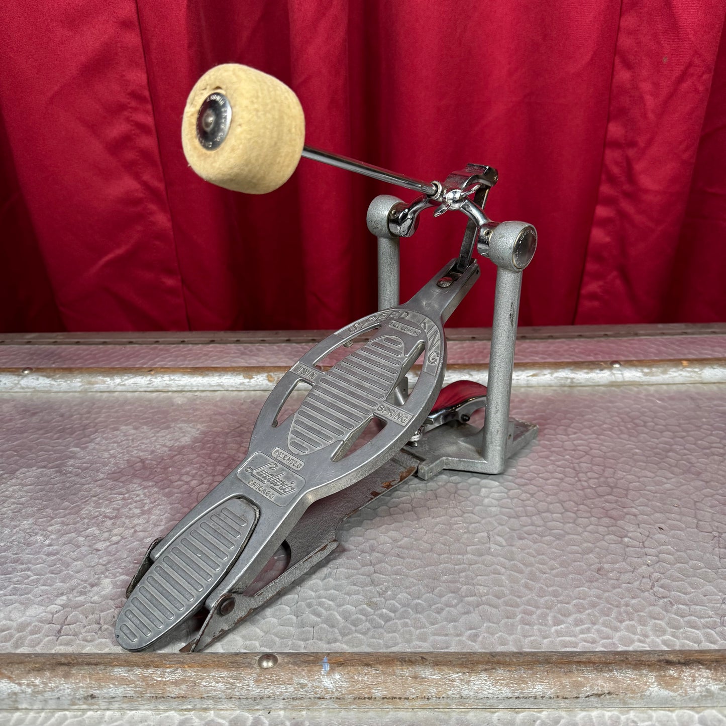 Vintage Ludwig Speed King Twin Spring No. 201 Bass Drum Pedal