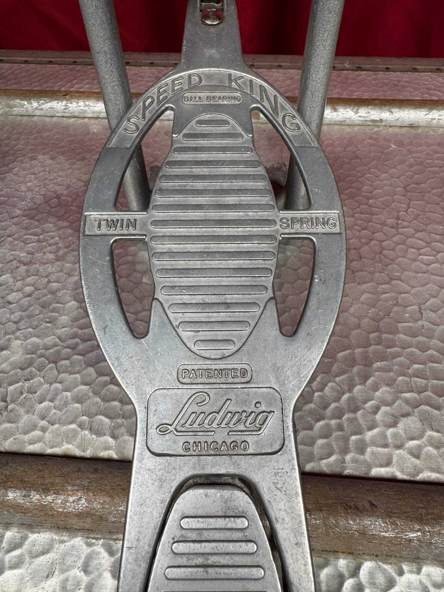 Vintage Ludwig Speed King Twin Spring No. 201 Bass Drum Pedal