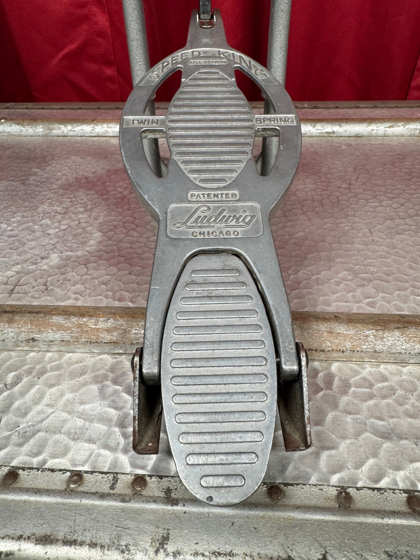 Vintage Ludwig Speed King Twin Spring No. 201 Bass Drum Pedal