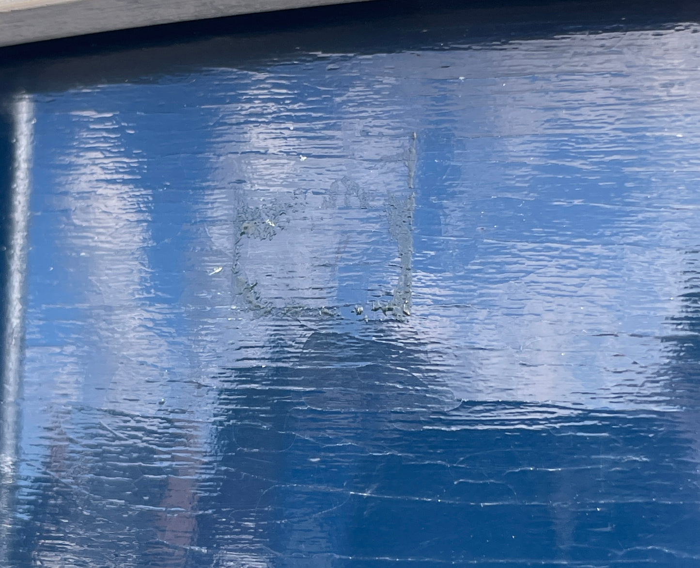 1960s Slingerland 7x14 Student Model No. 157 Snare Drum Blue Lacquer