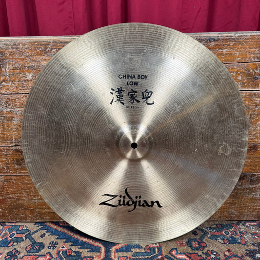 18" Zildjian A 1980s China Boy Low Cymbal 1236g *Video Demo*