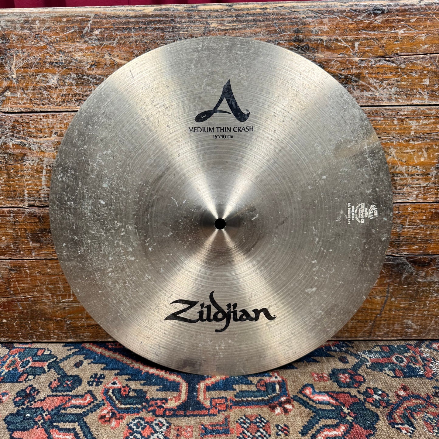 16" Zildjian A Medium Thin Crash Cymbal 1020g *Video Demo*