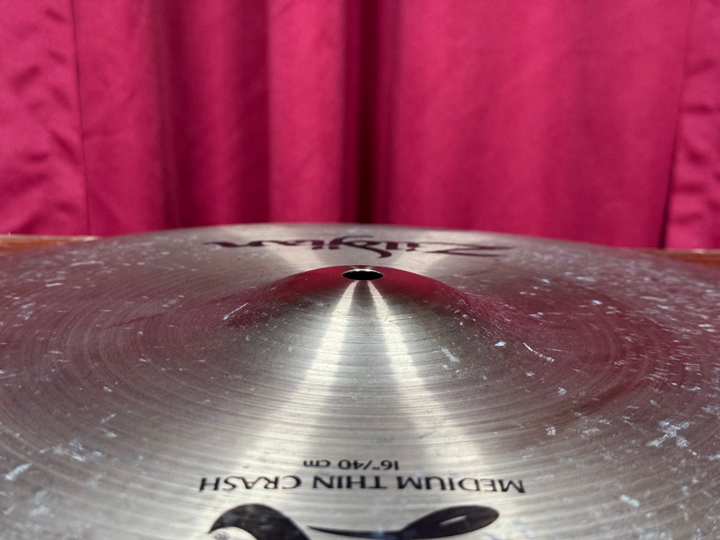 16" Zildjian A Medium Thin Crash Cymbal 1020g *Video Demo*