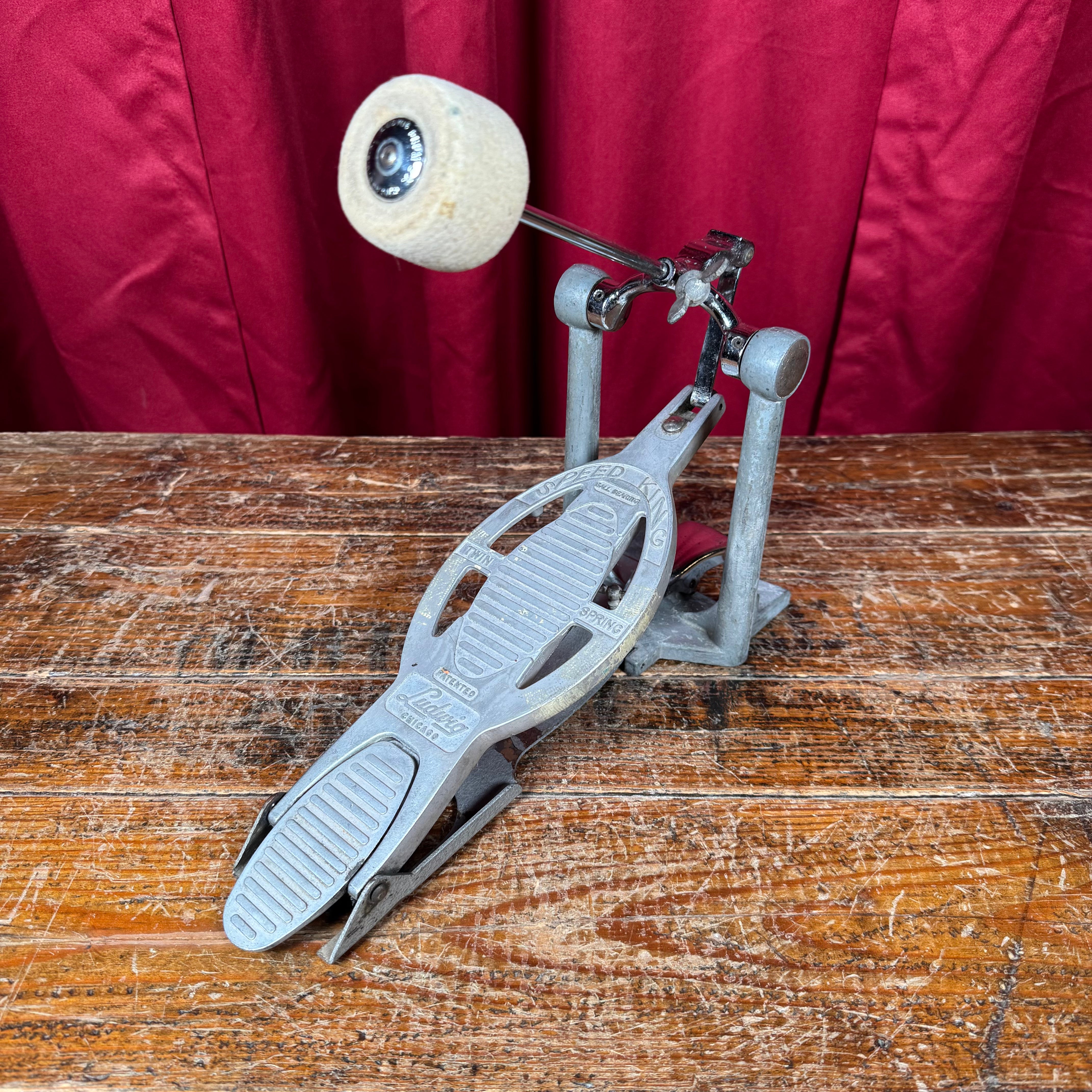 Vintage Ludwig Speed King Twin Spring No. 201 Bass Drum Pedal – Drugan ...