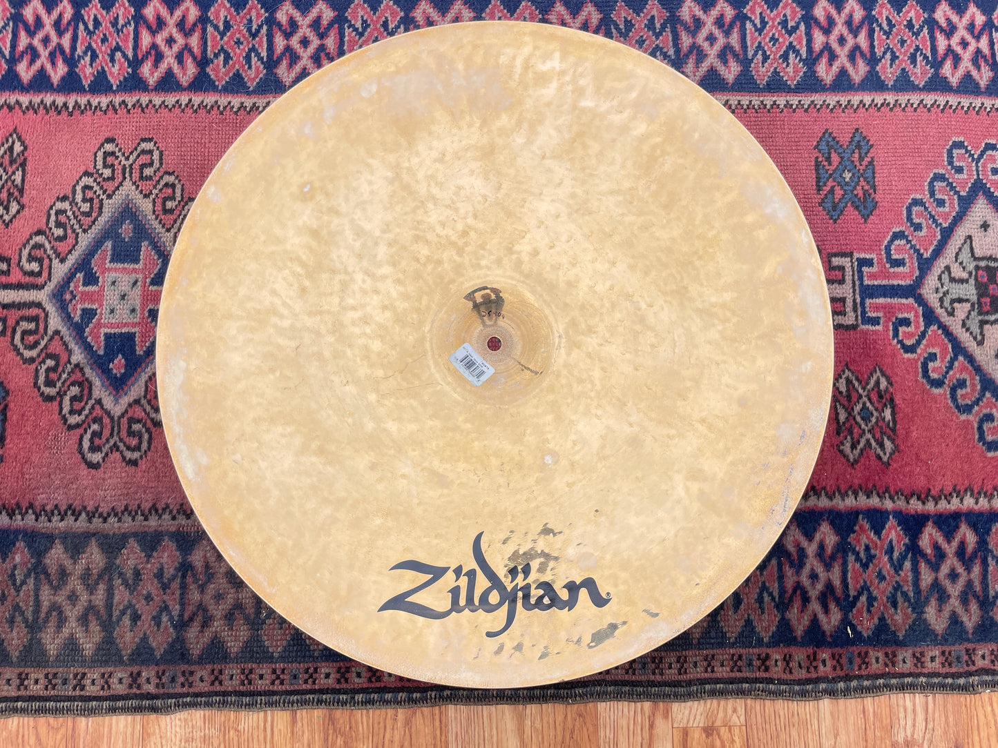 No Longer Made 22" Zildjian K Dark Thin Ride Cymbal 2540g *Video Demo*