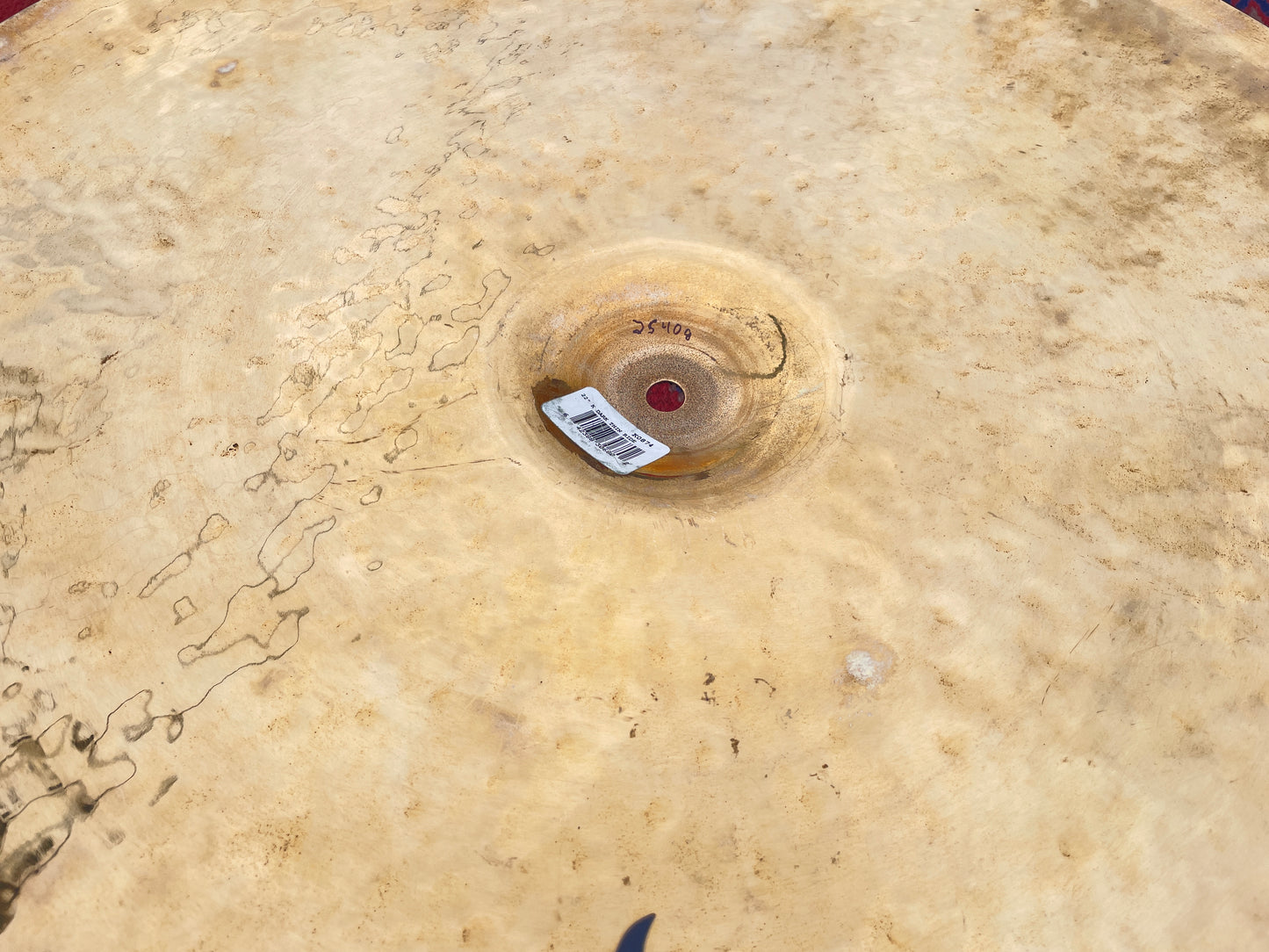 No Longer Made 22" Zildjian K Dark Thin Ride Cymbal 2540g *Video Demo*