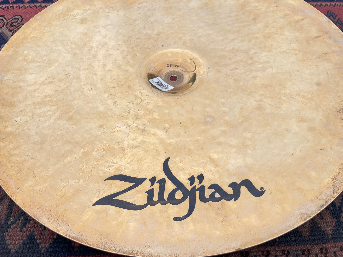 No Longer Made 22" Zildjian K Dark Thin Ride Cymbal 2540g *Video Demo*