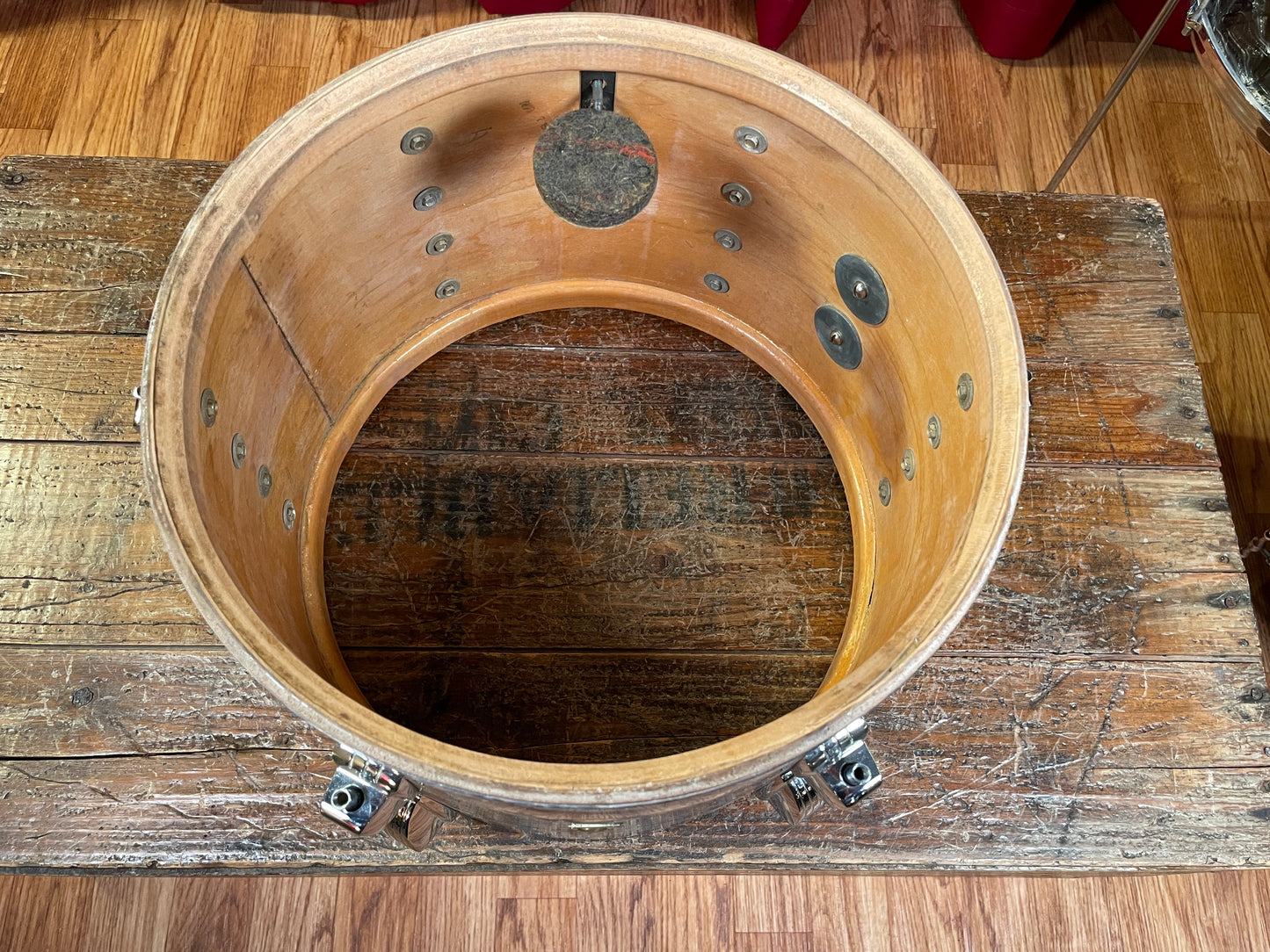 1960s Ludwig 9x13 Tom Drum Oyster Blue Pearl