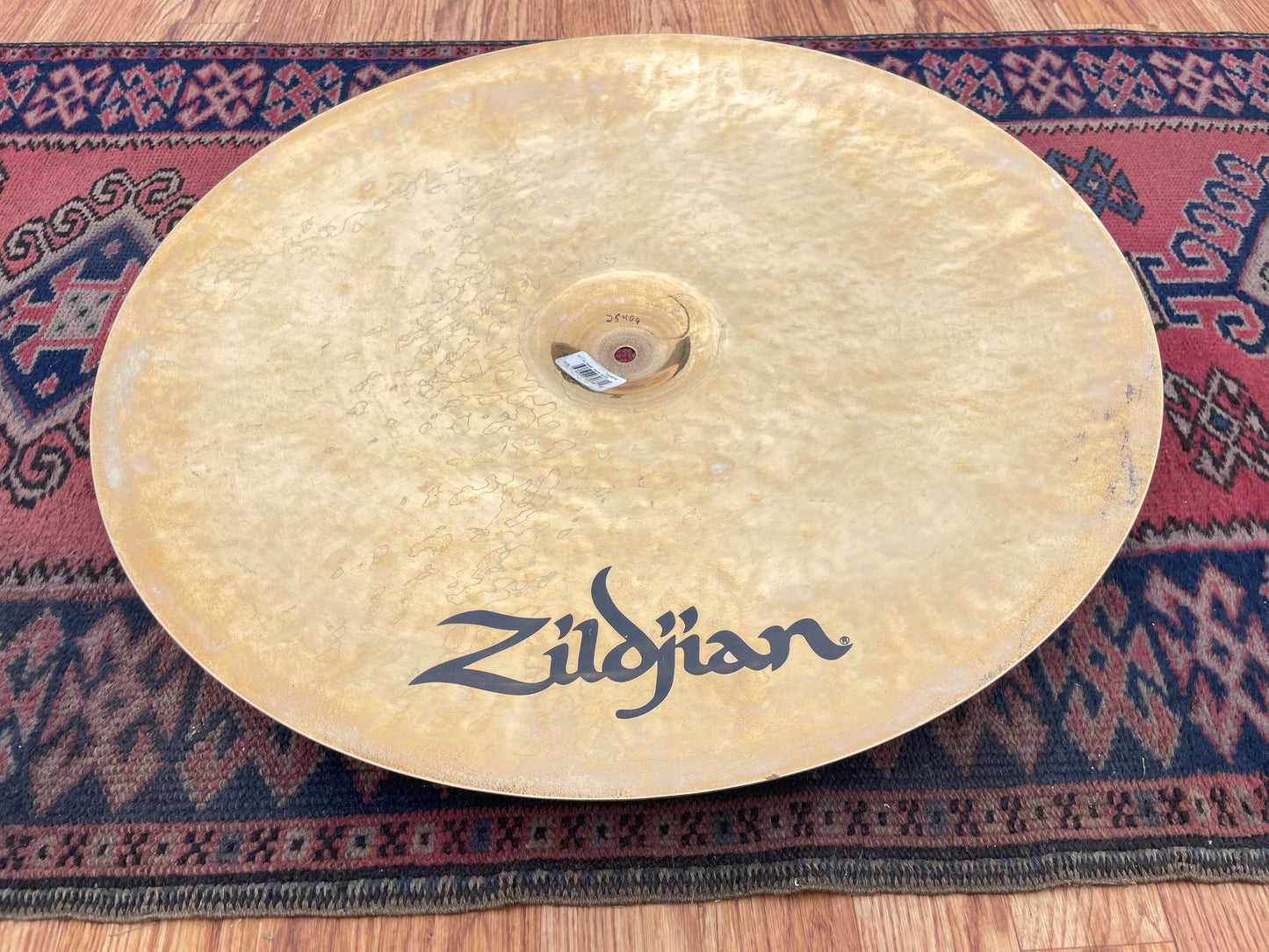 No Longer Made 22" Zildjian K Dark Thin Ride Cymbal 2540g *Video Demo*
