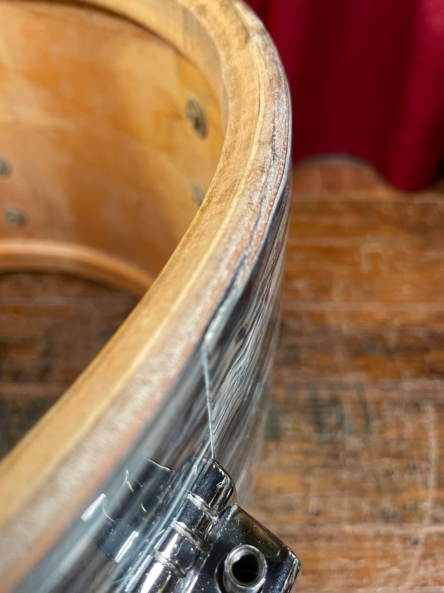 1960s Ludwig 9x13 Tom Drum Oyster Blue Pearl