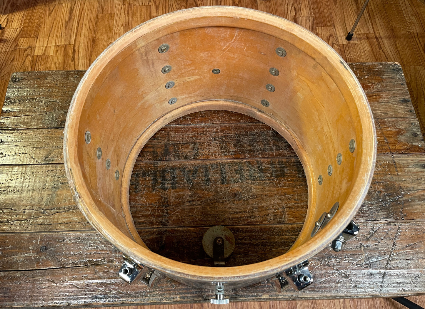 1960s Ludwig 9x13 Tom Drum Oyster Blue Pearl