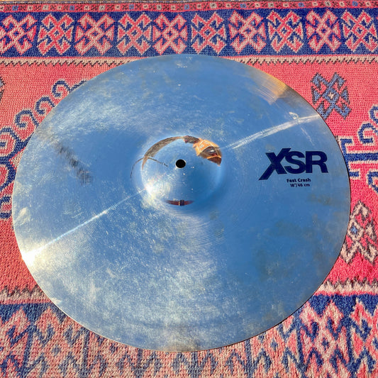 18" Sabian XSR Fast Crash Cymbal 1364g *Video Demo*