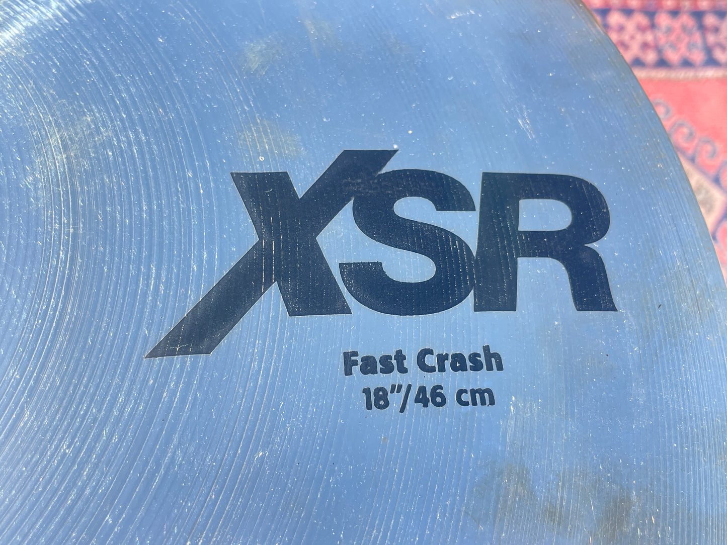 18" Sabian XSR Fast Crash Cymbal 1364g *Video Demo*