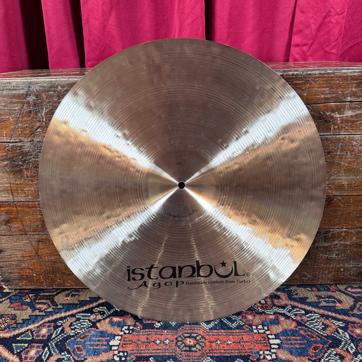 20" Istanbul Agop Traditional Crash Ride Cymbal 1734g *Video Demo*