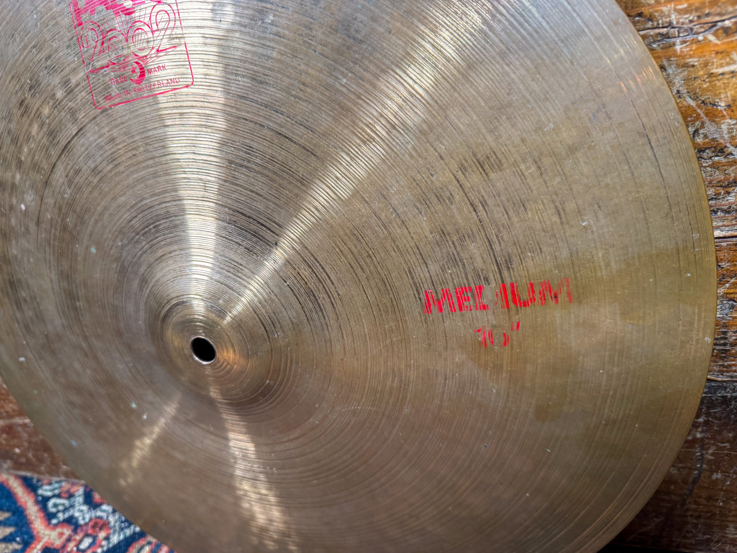 16" Paiste 1981 2002 Medium Crash Cymbal 1172g *Video Demo*