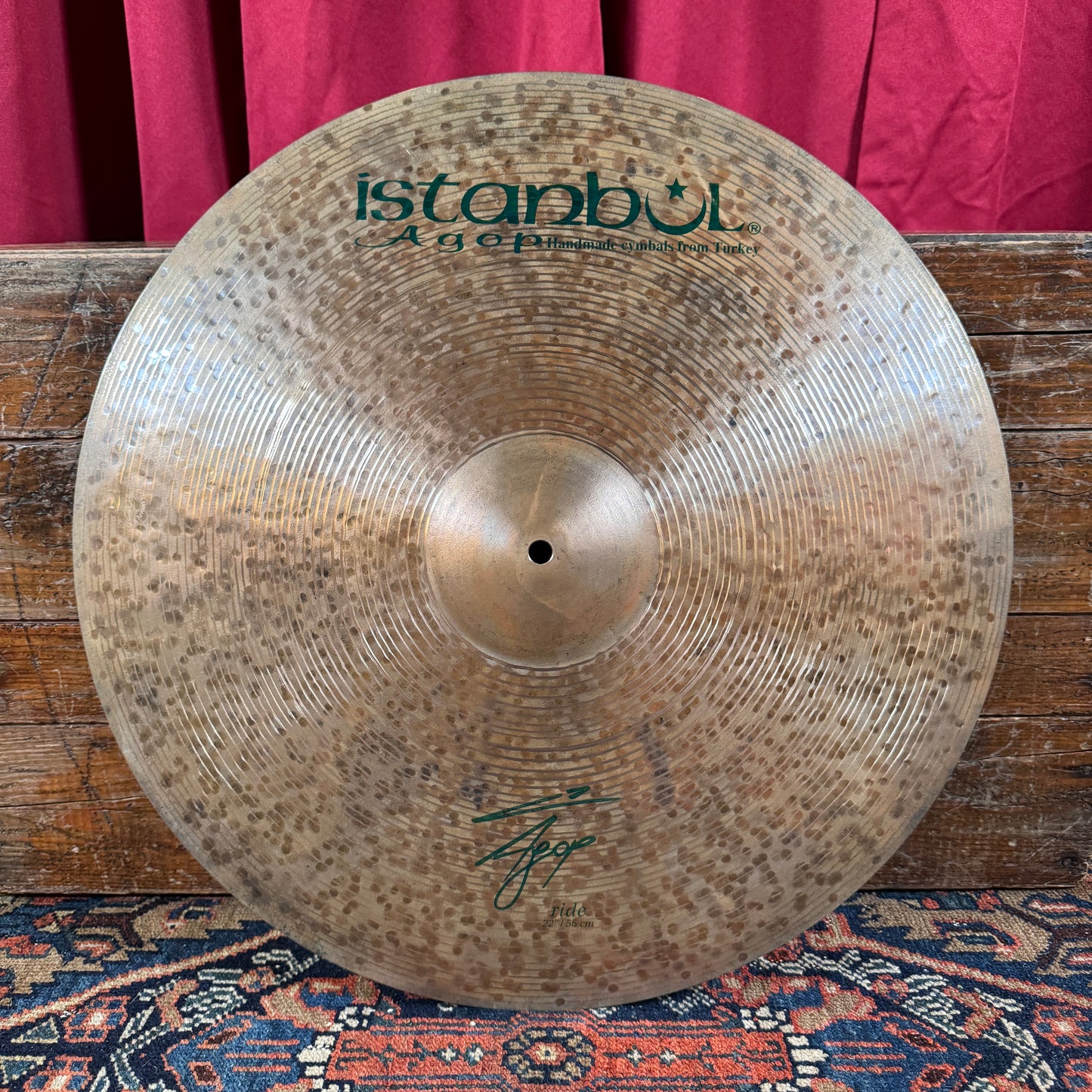 22" Istanbul Agop Signature Ride Cymbal 2118g *Video Demo*