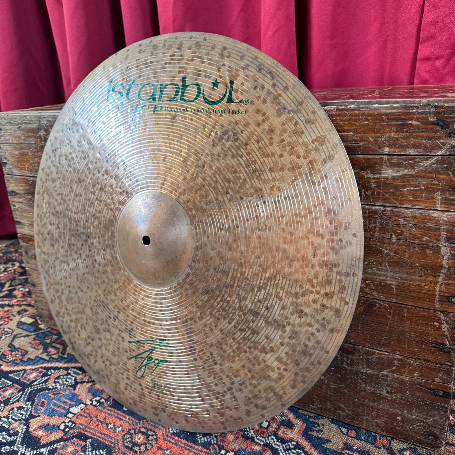 22" Istanbul Agop Signature Ride Cymbal 2118g *Video Demo*