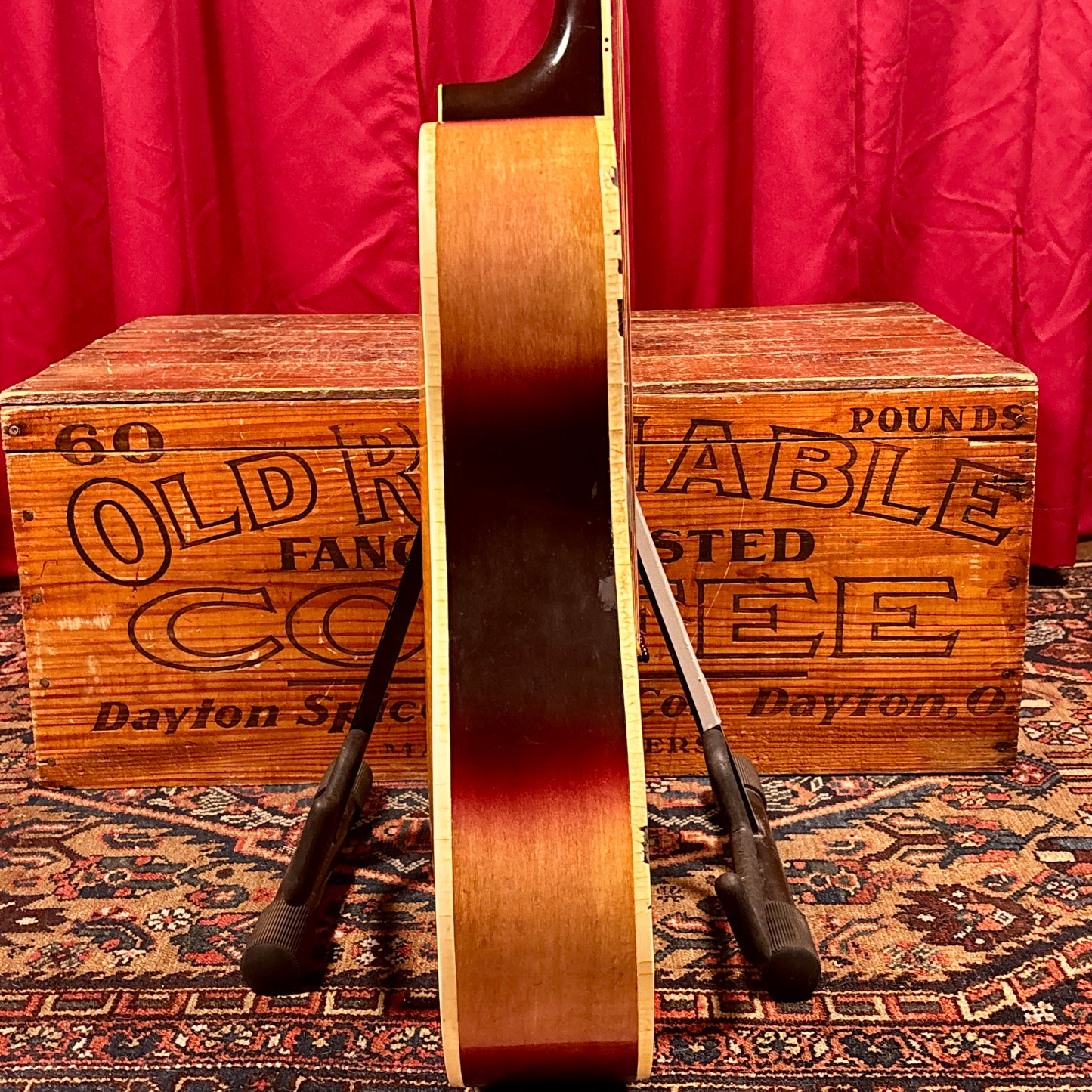 1950s Premier A300 Dreadnought Acoustic Guitar Sunburst
