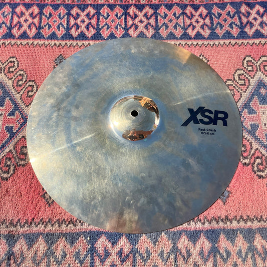 16" Sabian XSR Fast Crash Cymbal 1028g *Video Demo*