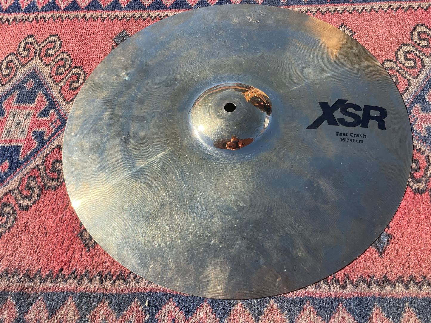 16" Sabian XSR Fast Crash Cymbal 1028g *Video Demo*