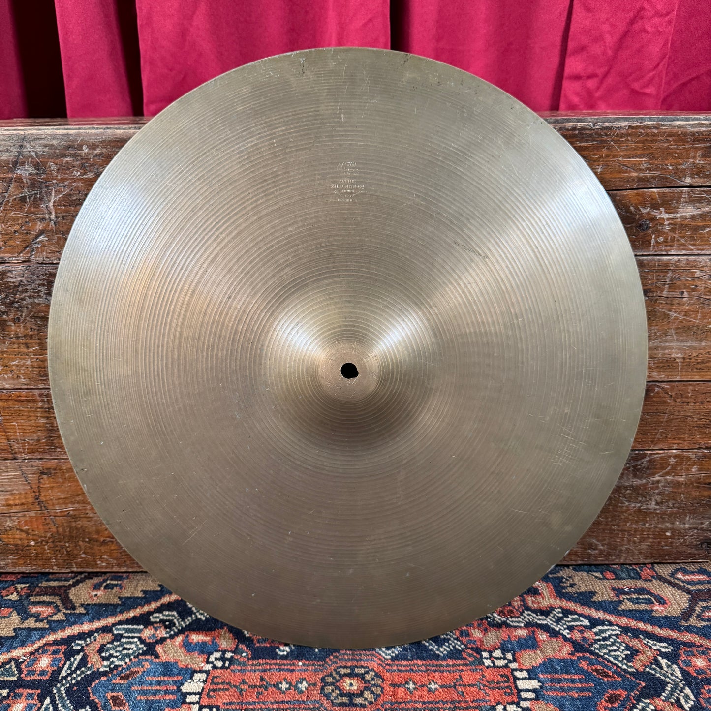 20" Zildjian A 1960s Ride Cymbal 2198g *Video Demo*